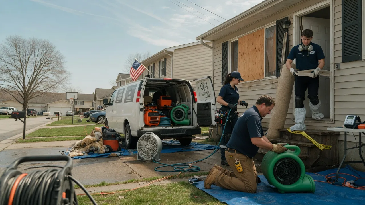 Water Damage Restoration in South Point, OH near me